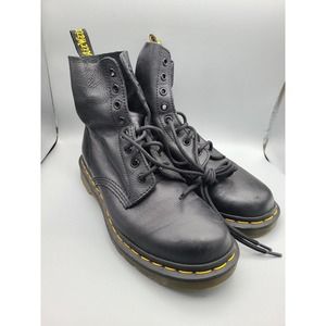 Dr.Martens Womens Boots Size 9 1460 Pascal Leather Black